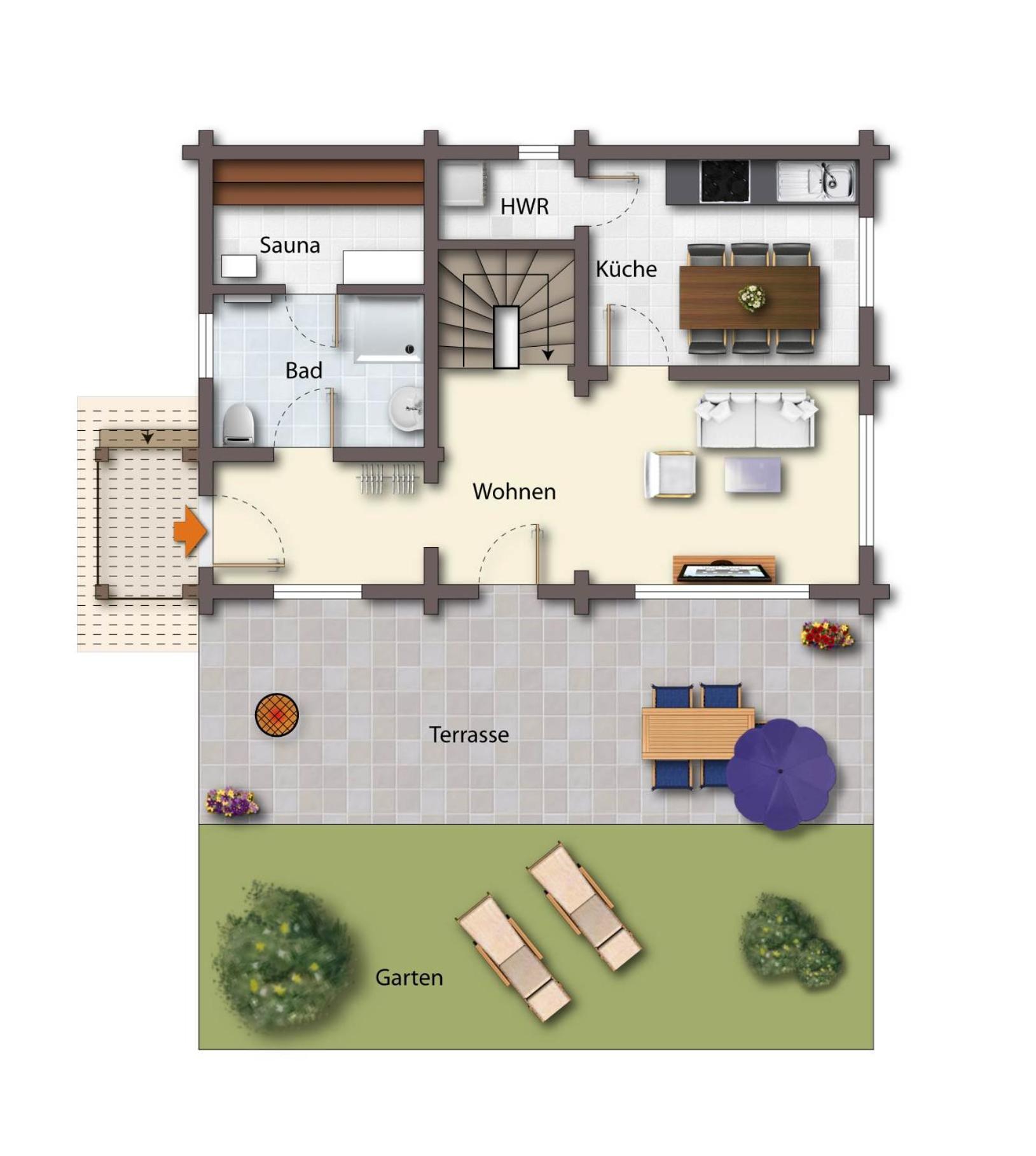 Blockhausferien Ruegen - Meerblick Sassnitz Ngoại thất bức ảnh